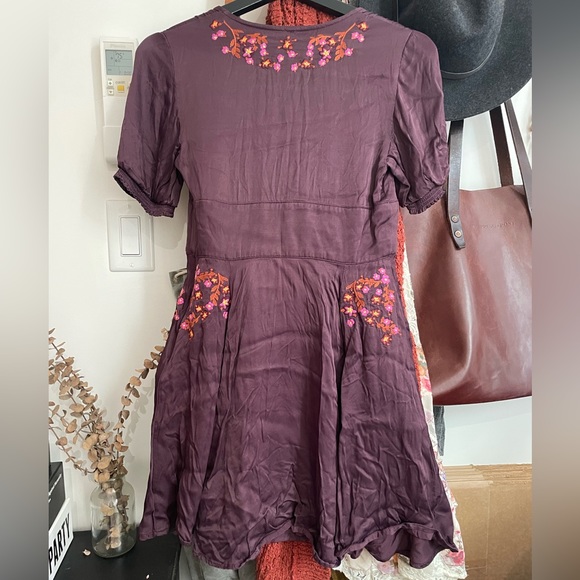 Free people size 2 mini dress like new - Picture 2 of 5